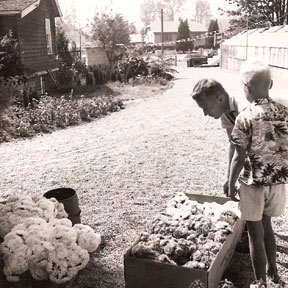 Opa Dykhof with grandson